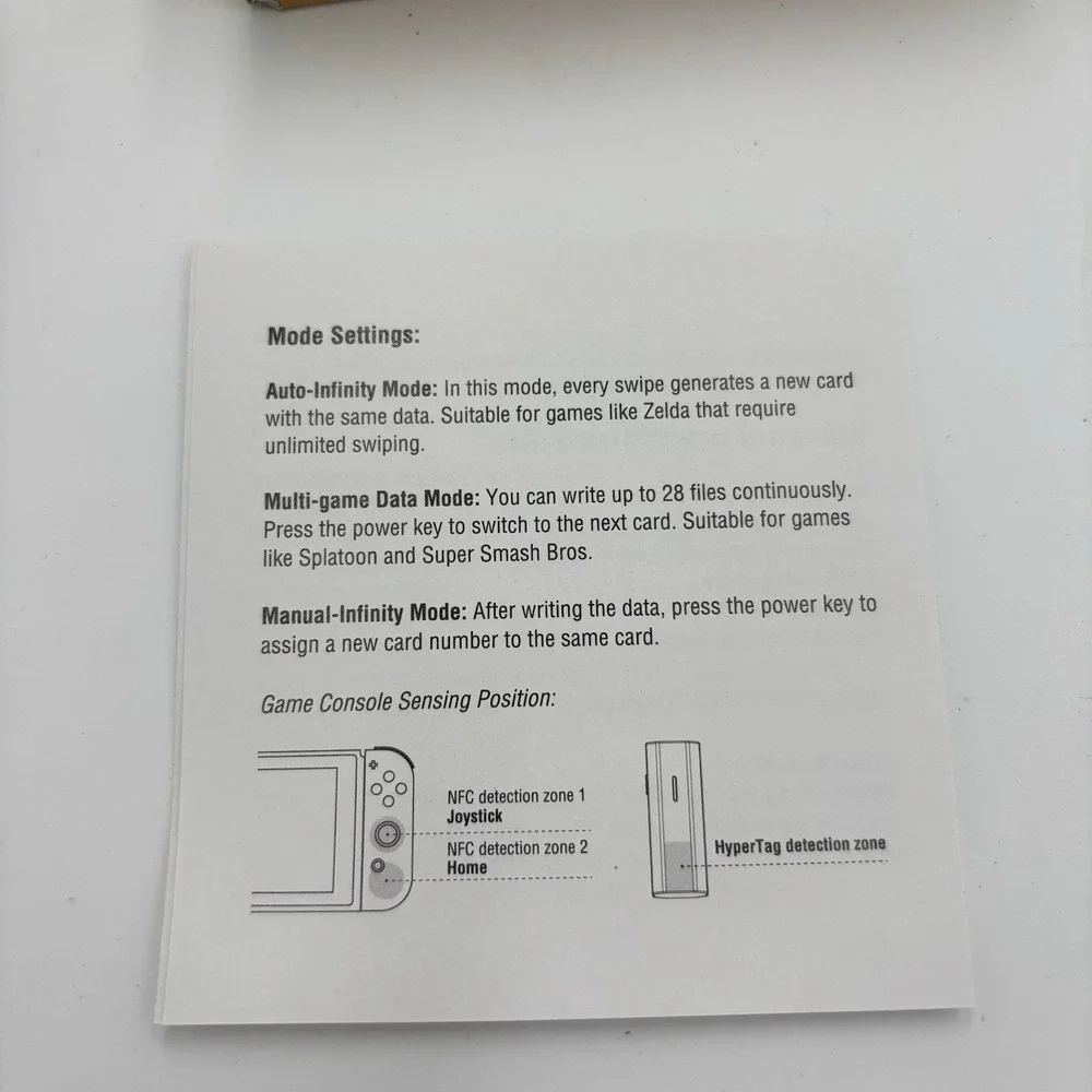 HYPERTAG - NFC‎ Tag. Rewritable NTAG215. Unlimited UID Generation. Rechargeable